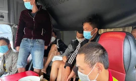 Hiện trường vụ sử dụng trái phép chất ma túy