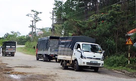 Vướng mắc giải phóng mặt bằng tại dự án nâng cấp quốc lộ 20 và đèo Mimosa