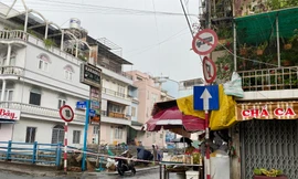 Khu vực được khoanh vùng truy vết ở Đà Lạt