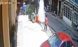 Người đàn ông ở TP Đà Lạt tự thiêu trước nhà