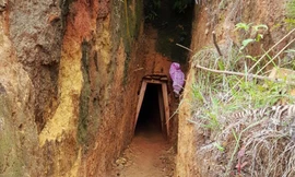 ‘Khui’ các hầm thiếc lậu sâu hun hút ở vùng sâu Lâm Đồng