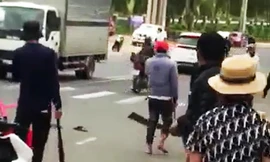 ‘Cò đặc sản' ở Đà Lạt rượt chém nhau, xung đột với hướng dẫn viên du lịch 