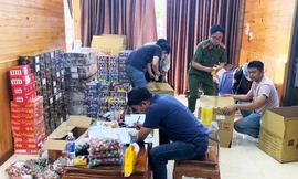 Phát hiện kho pháo ‘khủng’ cất giấu tại Lâm Đồng