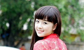 Nữ sinh xinh như búp bê thi Nghệ thuật Quân đội