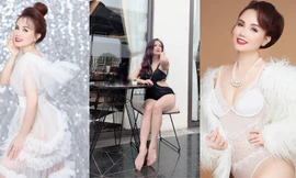 Sắc vóc gợi cảm ở tuổi U50 của diễn viên Hoàng Yến vừa ly hôn chồng thứ 4