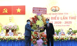 Ông Lê Văn Thinh tái đắc cử Bí thư Quận ủy Quận Bình Tân