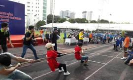 Gần 200 vận động viên sôi nổi tranh tài tại hội thao kỷ niệm 91 năm Ngày thành lập Đoàn