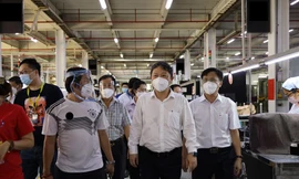 Kiểm tra khẩn cấp Công ty PouYuen sau ca mắc COVID-19