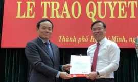 Thư ký ông Nguyễn Thiện Nhân giữ chức Chánh Văn phòng Thành ủy TPHCM