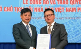 Ông Trần Trọng Dũng làm Phó Chủ tịch Hội Nhà báo Việt Nam phụ trách phía Nam