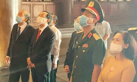 Phó Thủ tướng Trương Hòa Bình, Bí thư Nguyễn Văn Nên họp mặt truyền thống cách mạng ở TPHCM