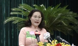 Chủ tịch HĐND TPHCM Nguyễn Thị Lệ phát biểu khai mạc kỳ họp