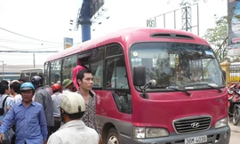 Dịp 2-9 các bến xe Hà Nội được lệnh huy động cả xe của DN vận tải Ảnh: Trọng Đảng