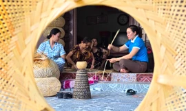 Lập tổ 'mây tre đan' để giữ nghề truyền thống, chị em kiếm thêm thu nhập nuôi gia đình