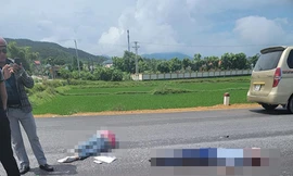 Nữ sinh phải bỏ thi vì gặp tai nạn trên đường