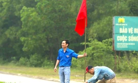 600 đoàn viên thanh niên Quảng Trị quyết tâm cao hỗ trợ Tiền Phong Marathon