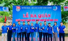 Những con số và hình ảnh ấn tượng của tuổi trẻ Nghệ An ra quân Chiến dịch tình nguyện Hè
