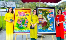 Những mốc lịch sử dân tộc qua 15 bức vẽ 'Tự hào một dải non sông'