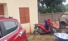 Cô giáo lùi ô tô trong trường khiến học sinh lớp 6 tử vong