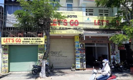 Nhà hàng Let's Go, nơi xảy ra vụ hỗn chiến giữa khách Trung Quốc và nhân viên - Ảnh: GTVT