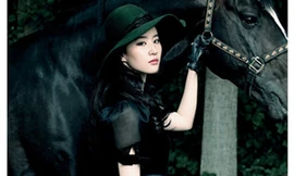 Lưu Diệc Phi sắc lạnh trên tạp chí