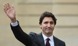 Thủ tướng Canada Justin Trudeau thông báo quyết định từ chức lãnh đạo đảng cầm quyền ngày 6/1. (Ảnh: AP)