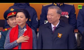 Tổng Bí thư Tô Lâm dự Lễ duyệt binh kỷ niệm 80 năm Ngày Chiến thắng tại Nga