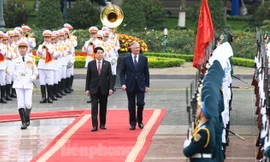 Chủ tịch nước Lương Cường chủ trì lễ đón Nhà vua Vương quốc Bỉ