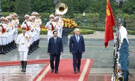 Thủ tướng Phạm Minh Chính chủ trì lễ đón Thủ tướng New Zealand