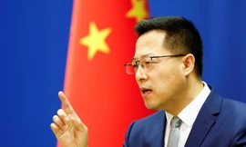 Phát ngôn viên Bộ Ngoại giao Trung Quốc Lâm Kiến. (Ảnh: Reuters)