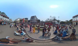 Ảnh 360 độ: Cận cảnh quảng trường Đông Kinh Nghĩa Thục