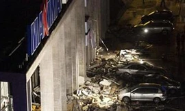 Sập mái siêu thị tại thủ đô của Latvia, 6 người chết