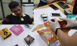 'Bố già' bị bắt trên đường vận chuyển ma túy từ TP.HCM ra Đà Nẵng 