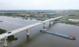 Diện mạo cây cầu 360 tỷ đồng kết nối Ninh Bình và Nam Định 