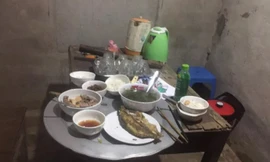 Hiện trường vụ việc - Ảnh: N.N.