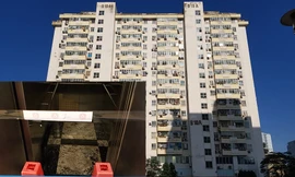 Hiện trường vụ rơi thang máy khiến nhiều người bị thương ở Hà Nội