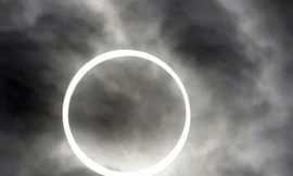 Ngắm 'nhật thực hình khuyên' trên khắp thế giới