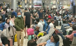 3 ngày 650 chuyến bay từ Tân Sơn Nhất bị chậm 