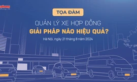 Báo Tiền Phong tổ chức tọa đàm 'Quản lý xe hợp đồng: Giải pháp nào hiệu quả?'