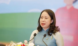 Phó Chủ tịch nước Võ Thị Ánh Xuân phát biểu tại hội nghị