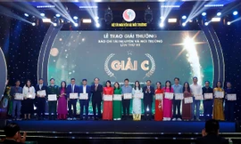 Báo Tiền Phong đoạt giải C giải Báo chí Tài nguyên và Môi trường lần thứ VII