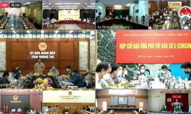 Ban chỉ đạo quốc gia về phòng chống thiên tai họp ứng phó với cơn bão số 5