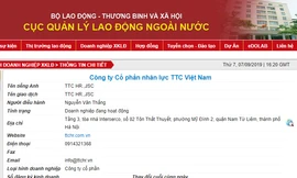 Đình chỉ 2 công ty đưa thực tập sinh sang Nhật Bản sai phép