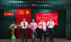 Trường Sa rộn ràng không khí chào mừng Ngày Nhà giáo Việt Nam