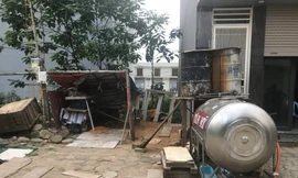 Giữa Hà Nội, khu dân cư không điện, không nước nhiều năm