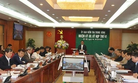 Toàn văn Thông cáo báo chí Kỳ họp 41 của Ủy ban Kiểm tra Trung ương