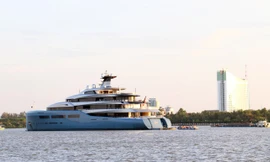 Siêu du thuyền triệu đô của ông chủ Tottenham tới Cần Thơ