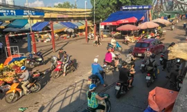 Chợ Long Biên ngày trùm bảo kê Hưng 'kính' nhận án 48 tháng tù