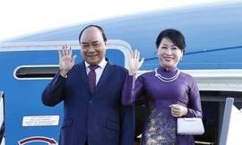 Thủ tướng Nguyễn Xuân Phúc và Phu nhân đến Saint Petersburg