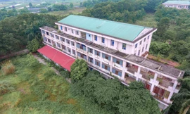 Cận cảnh Bệnh viện Đa khoa Mê Linh 2.700 tỷ đồng bị bỏ hoang